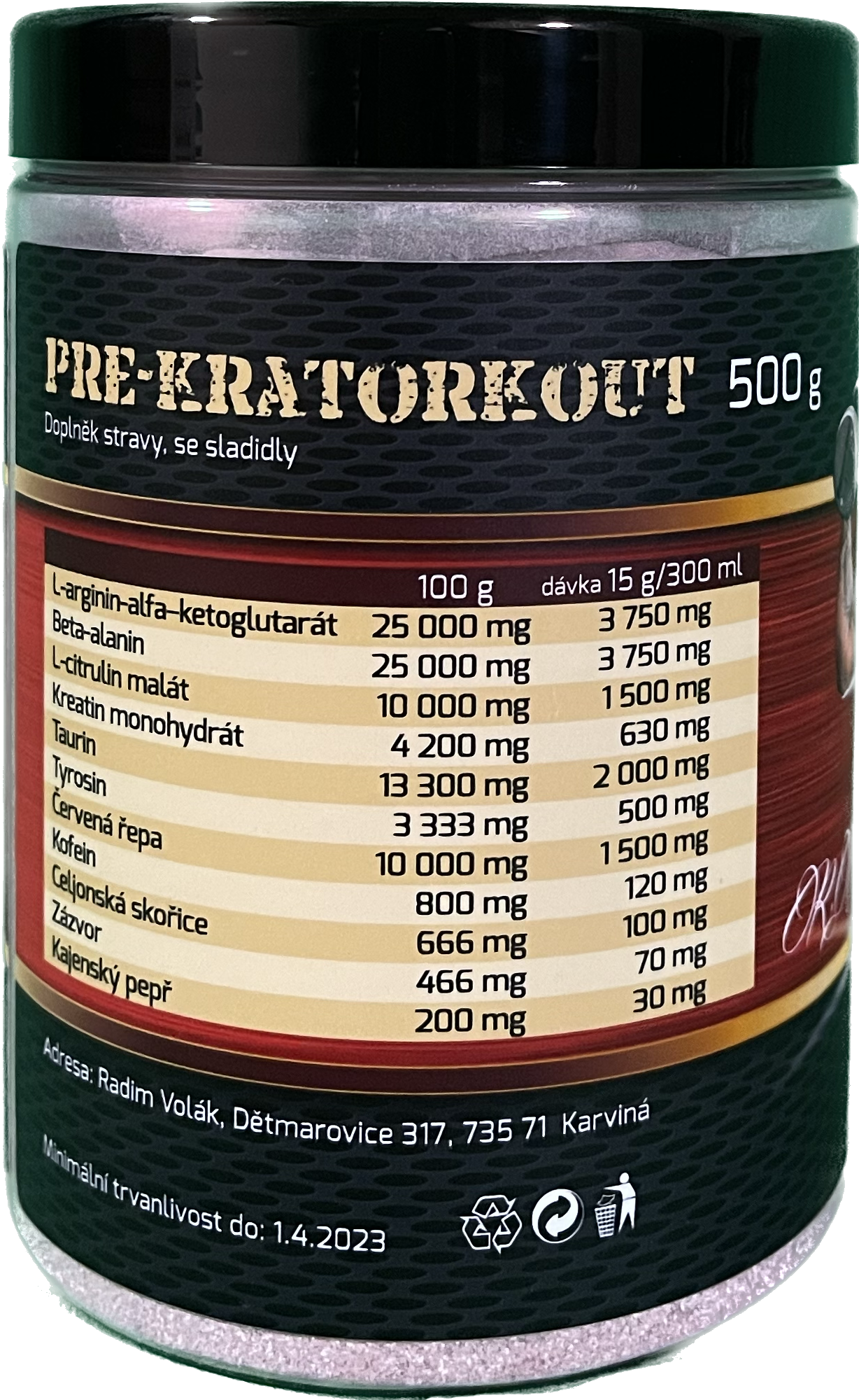 Pre-kratorkout